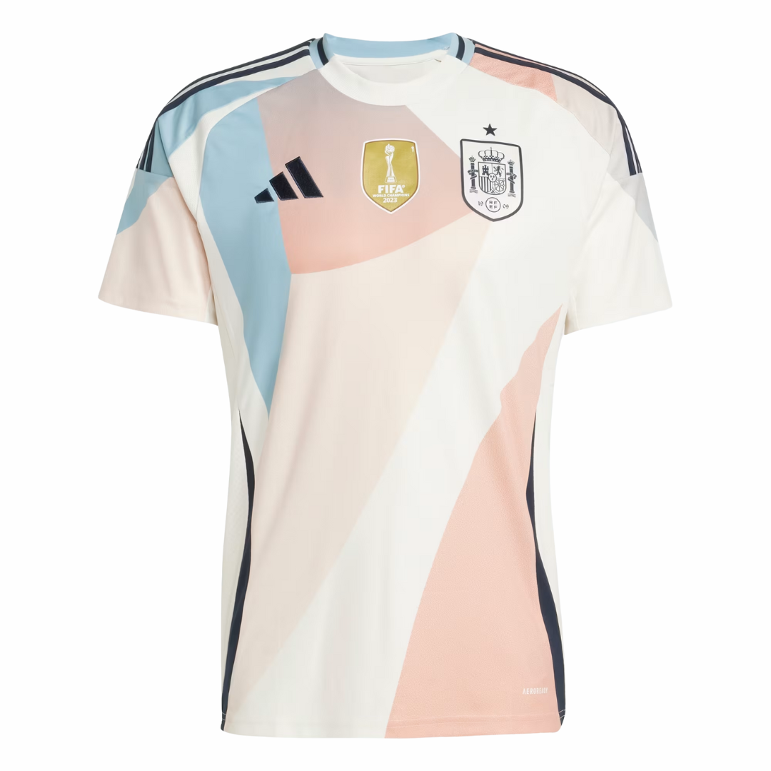 Camiseta España 2ª equipación Euro femenil 25 Hombre