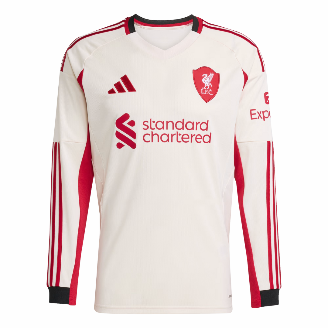 Camiseta Liverpool 25/26 2ª equipación manga larga