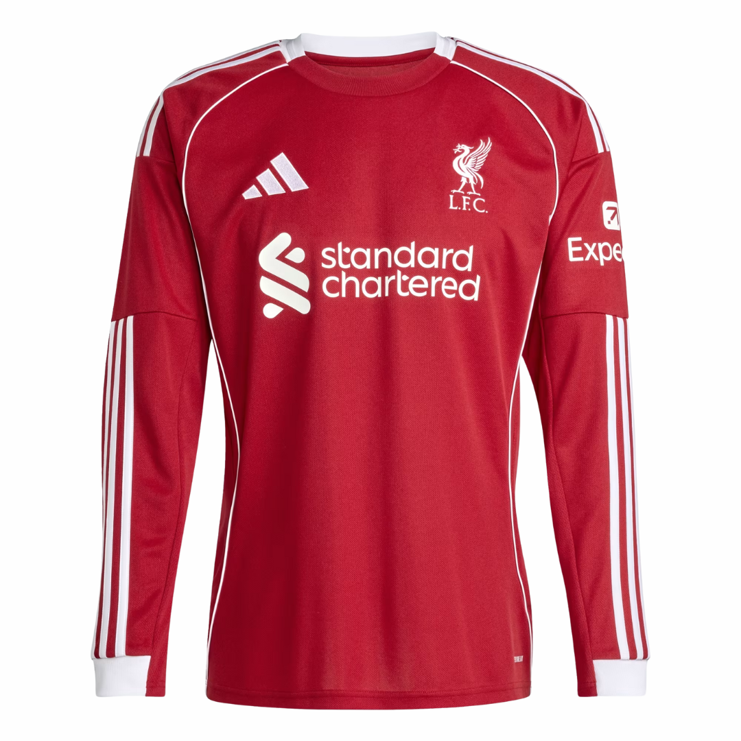 Camiseta Liverpool 25/26 1ª equipación manga larga