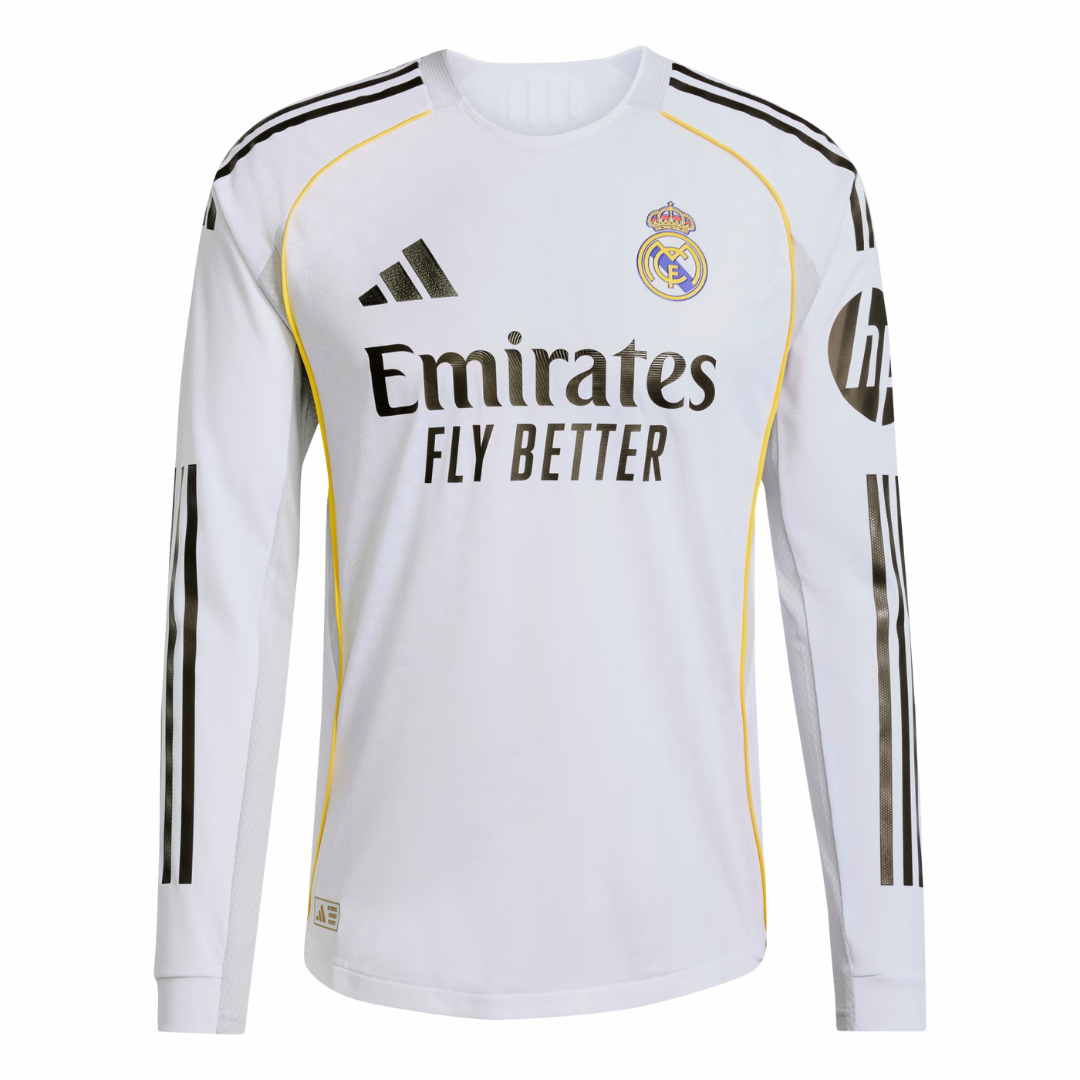 Camiseta Real madrid 25/26 1ª equipación manga larga
